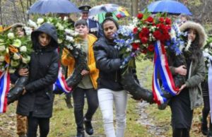 Herdenkingsdienst 33 verzetstrijders Foto: stichting 4- en 5 mei Soest