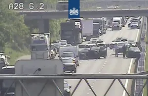 Verkeersongeval op A28 in Zeist leidt tot enorme file Bron: Rijkswaterstaat