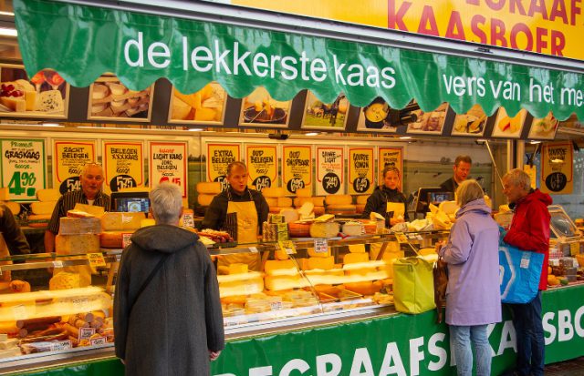 De Bodegraafse kaasboer ruim 50 jaar op de markt