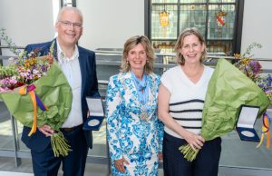 Erepenning voor vertrekkende wethouders in Zeist Erepenning voor vertrekkende wethouders in Zeist